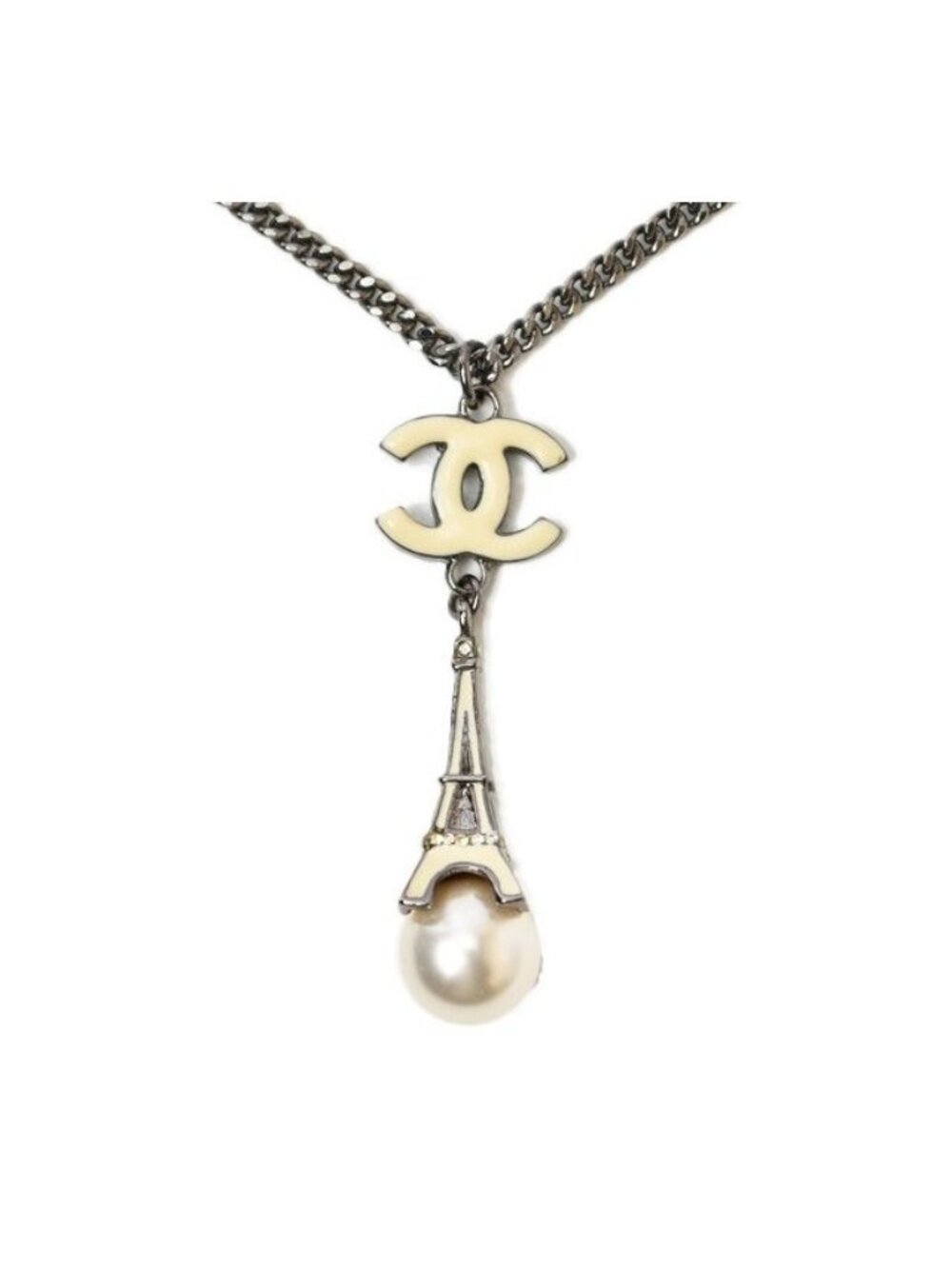 Chanel Eiffel Tower Pearl Motif